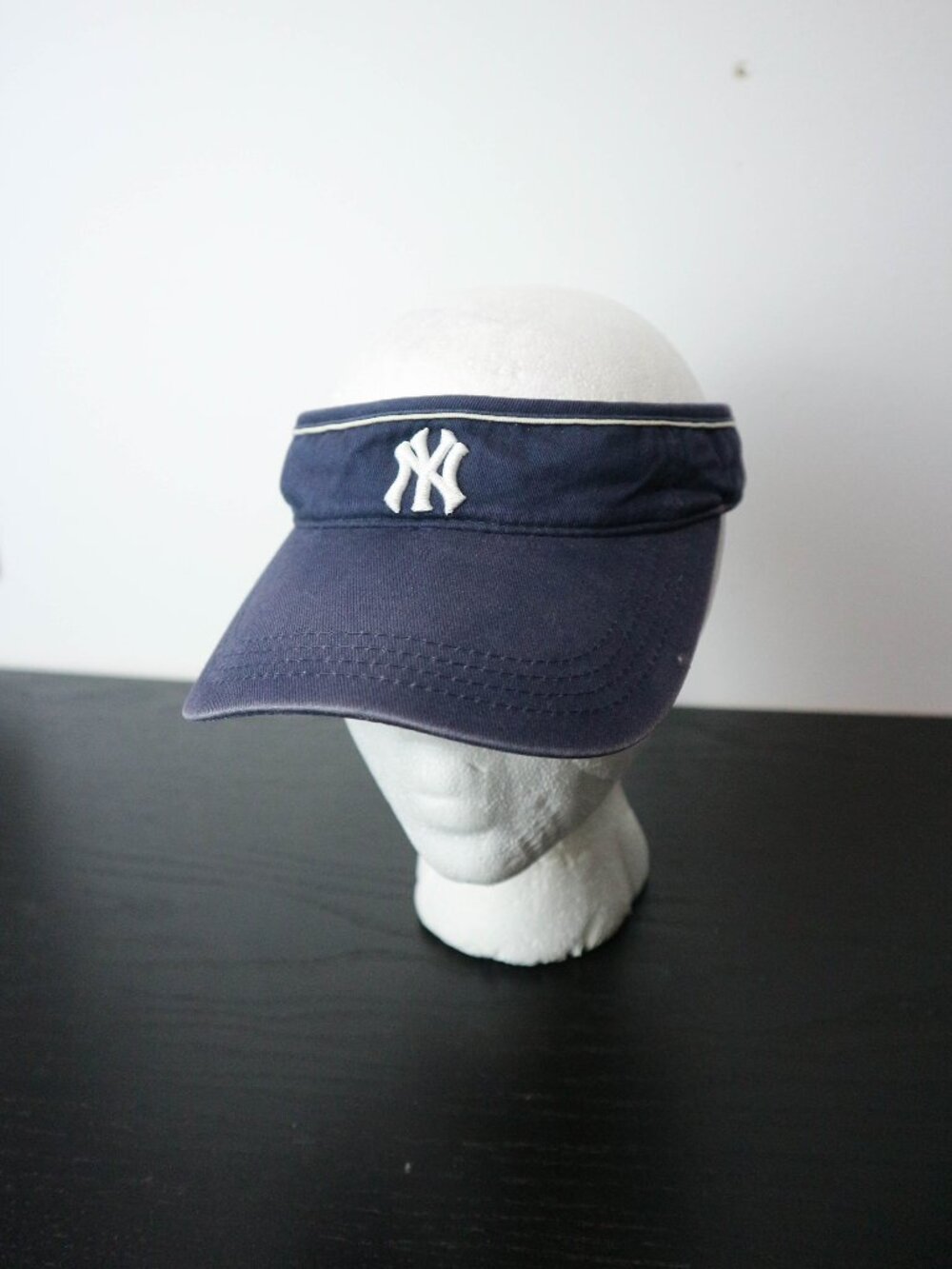 American Needle Vintage New York Navy Visor Hat